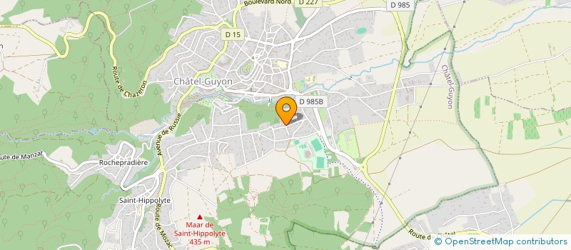 localisation de l'entreprise AFRIQUE TOUMBUI à CHATEL-GUYON