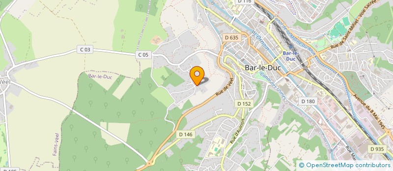 localisation de l'entreprise AFRISOL  BAR-LE-DUC