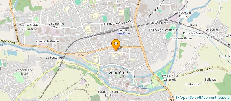 localisation de l'entreprise AFRIVISION  VENDOME