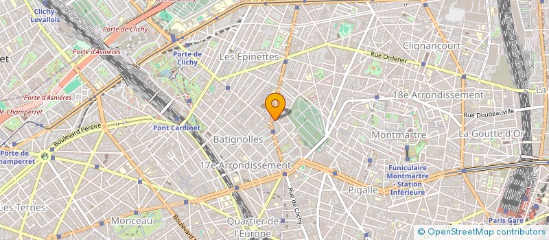 localisation de l'entreprise AFRO BELLE COIFFURE  PARIS