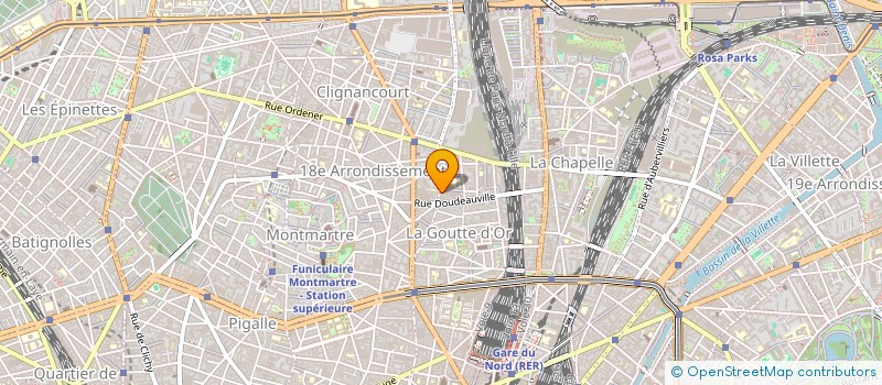 localisation de l'entreprise AFRO BOUCHERIE  PARIS