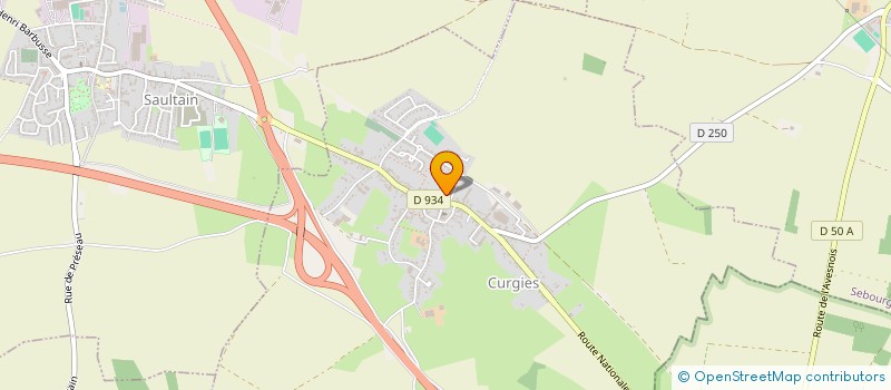 localisation de l'entreprise AFRO & CO  CURGIES