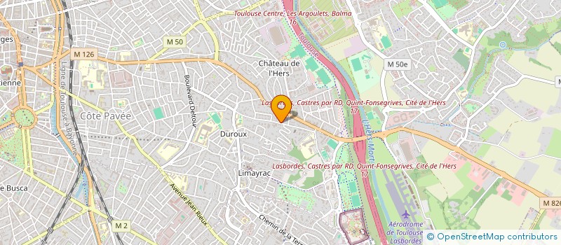 localisation de l'entreprise AFRO FOLI à TOULOUSE