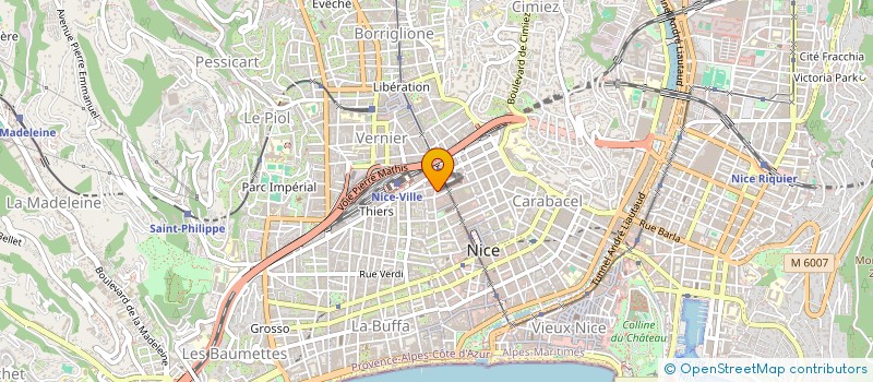 localisation de l'entreprise AFRO PROMOTION à NICE