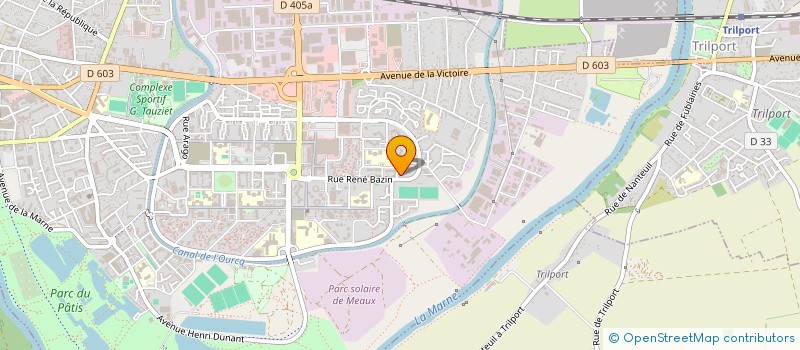 localisation de l'entreprise AFRO SPOON à MEAUX