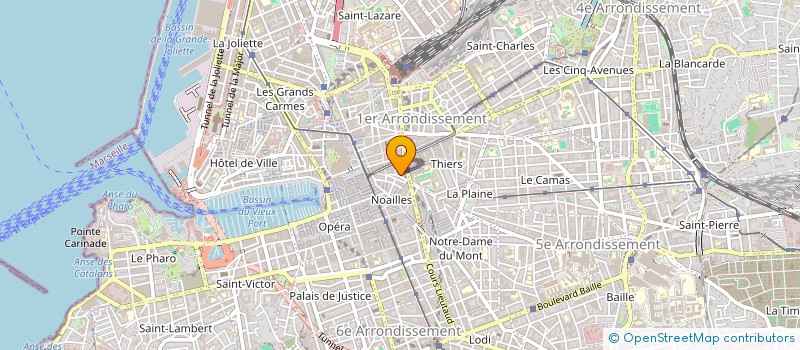 localisation de l'entreprise AFRO STAR à MARSEILLE