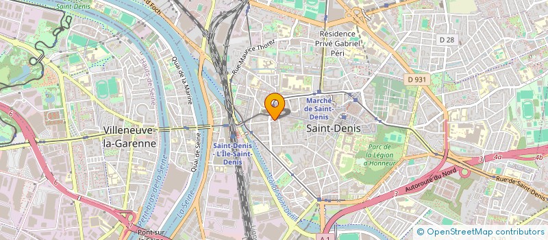 localisation de l'entreprise AFRO SYLE HAIR  SAINT-DENIS