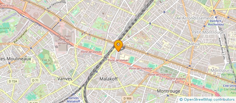 localisation de l'entreprise AFRO USA  PARIS