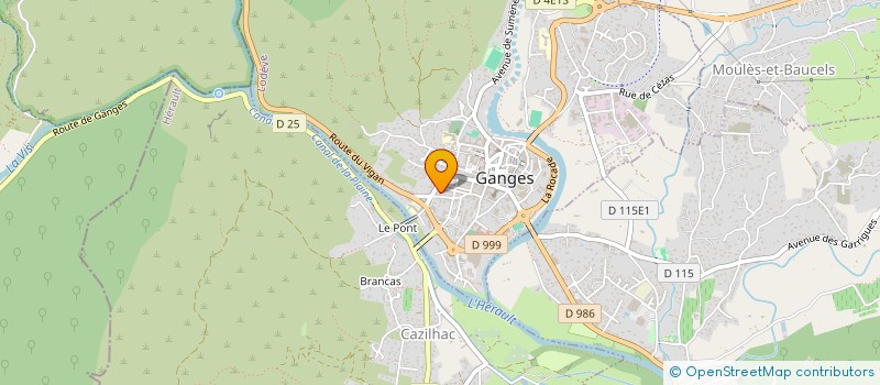 localisation de l'entreprise AFROBAR 224 à GANGES