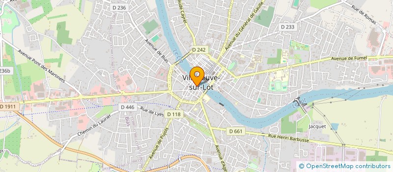 localisation de l'entreprise AFROBEAT COLLECTIVE 47  VILLENEUVE-SUR-LOT