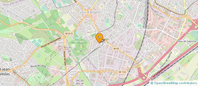 localisation de l'entreprise AFRODOM PRODUCTION à MONTPELLIER