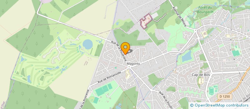 localisation de l'entreprise AFROLATINDANCE ACADEMIE  PESSAC