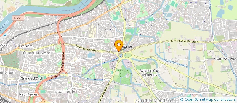 localisation de l'entreprise AFROLATINO  LE PONTET