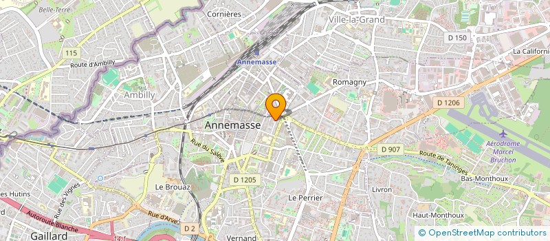 localisation de l'entreprise AFROV & CO  ANNEMASSE