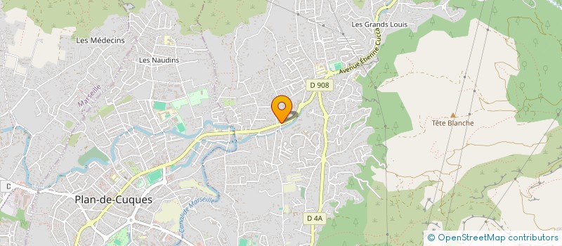 localisation de l'entreprise AFRYM 13  ALLAUCH