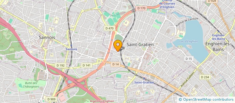 localisation de l'entreprise AFS à SAINT-GRATIEN