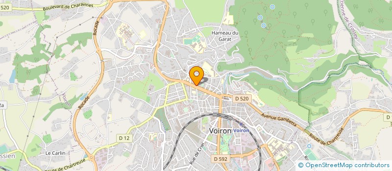 localisation de l'entreprise AFS à VOIRON