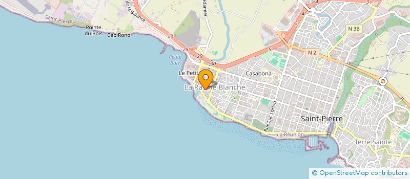 localisation de l'entreprise AFS à SAINT-PIERRE
