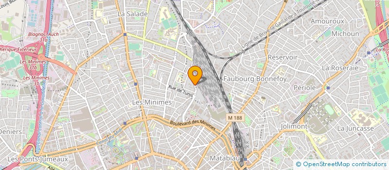 localisation de l'entreprise AFS-LOCATION à TOULOUSE