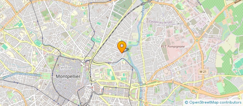localisation de l'entreprise AFS VIVRE SANS FRONTIERE L ROUSSILLON à MONTPELLIER