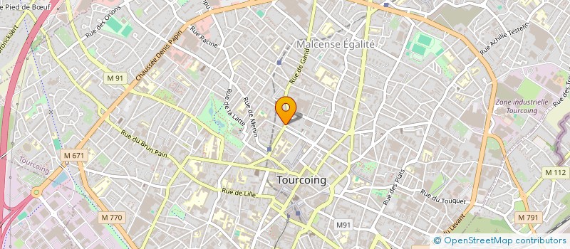 localisation de l'entreprise AFSB : AMELIORATION FONCIER SERVICE B. à TOURCOING