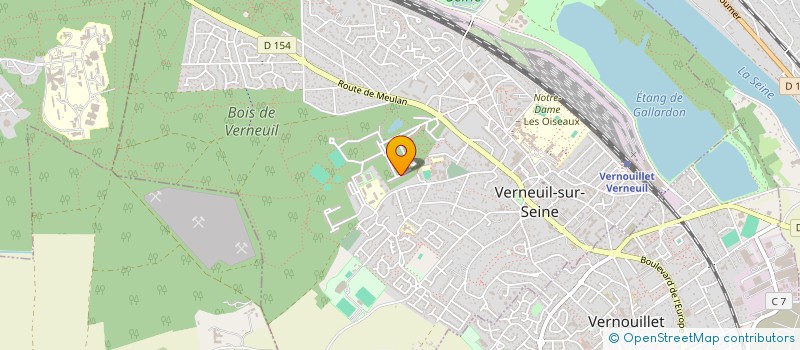 localisation de l'entreprise AFSD SERRURIER à VERNEUIL-SUR-SEINE