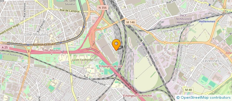 localisation de l'entreprise AFSHARI PRODUCTIONS à LILLE