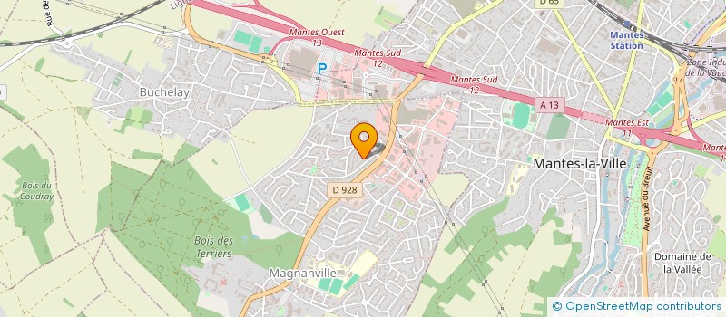 localisation de l'entreprise AFSYM VTC  MAGNANVILLE