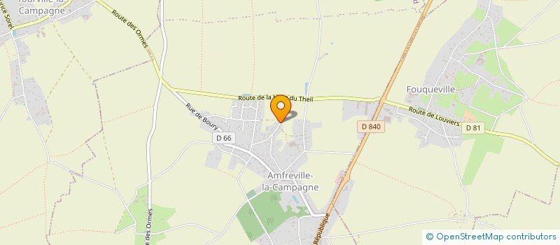 localisation de l'entreprise AFT'EURE IMMOBILIER à AMFREVILLE-SAINT-AMAND