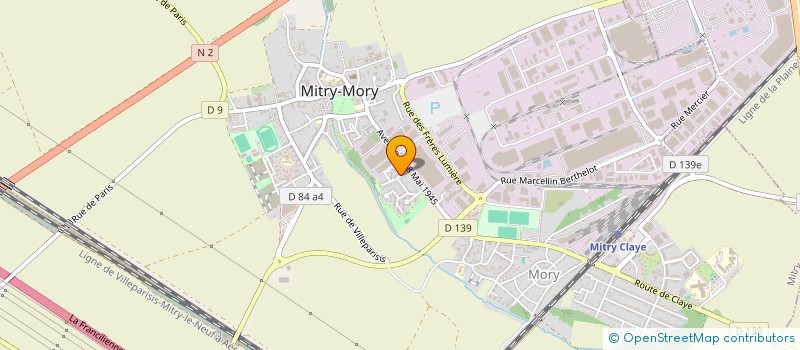 localisation de l'entreprise AFT SECURITE PRIVEE  MITRY-MORY