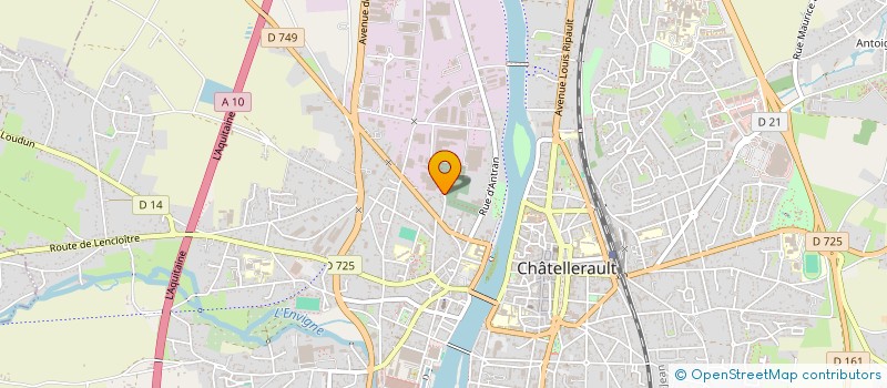 localisation de l'entreprise AFTAB DISTRIBUTION à CHATELLERAULT