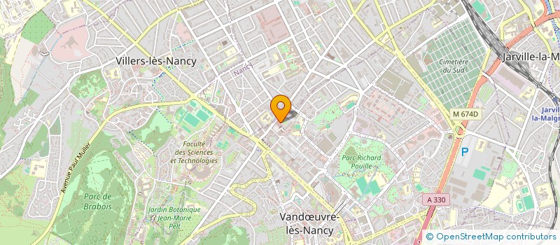 localisation de l'entreprise AFTAB SOLEIL POUR L'AFGHANISTAN à VANDŒUVRE-LES-NANCY