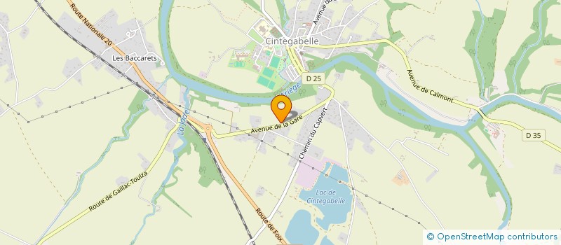 localisation de l'entreprise AFTAL DIVISION FACONNAGE à CINTEGABELLE