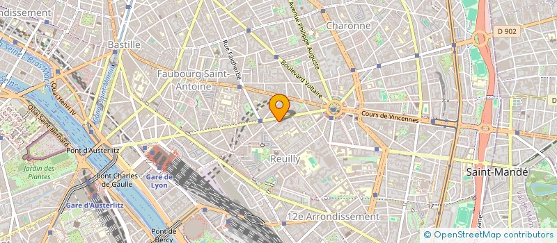 localisation de l'entreprise AFTAM ETABLISSEMENT SOCIAUX à PARIS 12