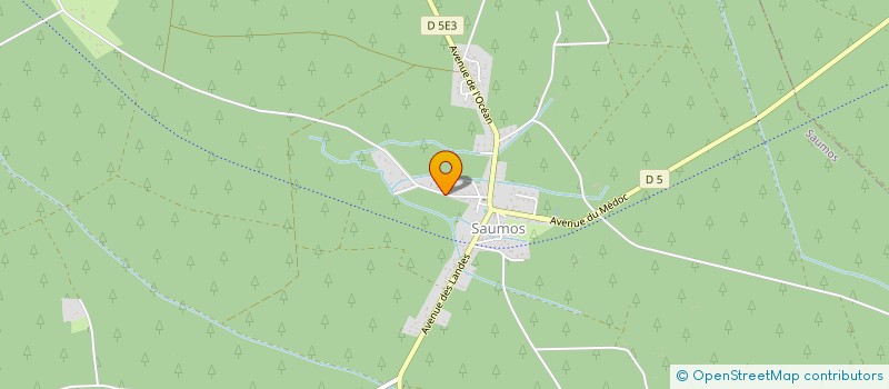 localisation de l'entreprise AFTC  SAUMOS