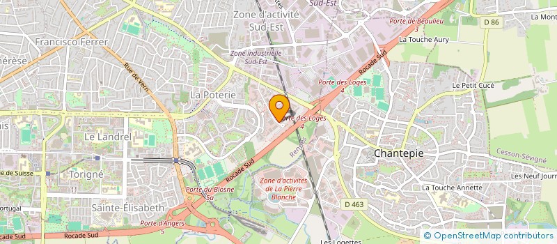 localisation de l'entreprise AFTEC  RENNES