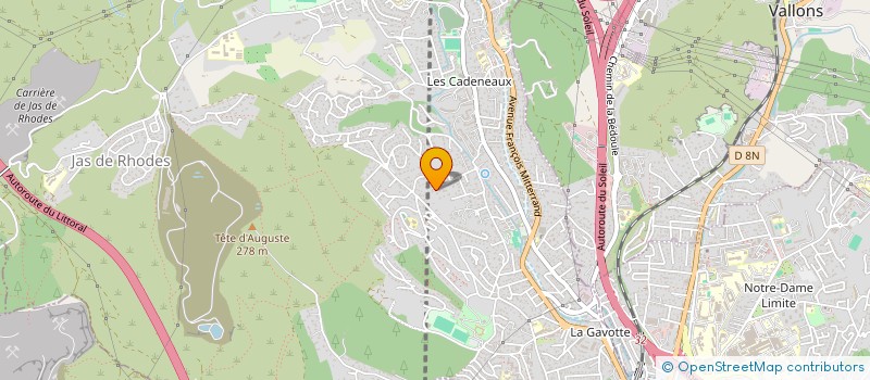 localisation de l'entreprise AFTER à LES PENNES-MIRABEAU
