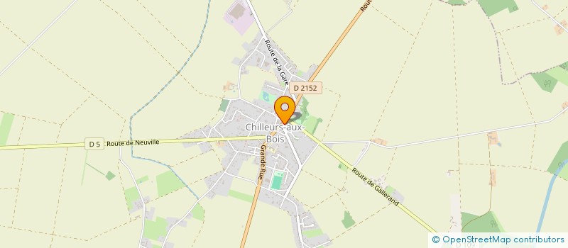 localisation de l'entreprise AFTER COIFF à CHILLEURS-AUX-BOIS