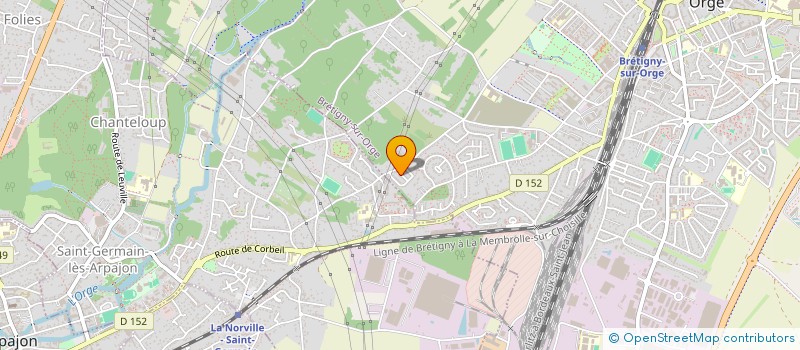 localisation de l'entreprise AFTER D à BRETIGNY-SUR-ORGE