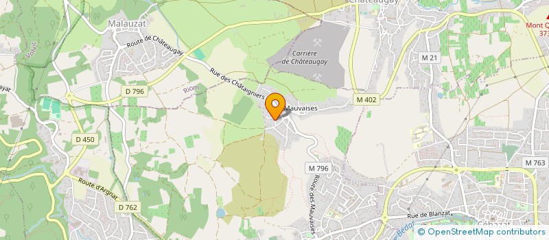 localisation de l'entreprise AFTER FLIGHT  BLANZAT