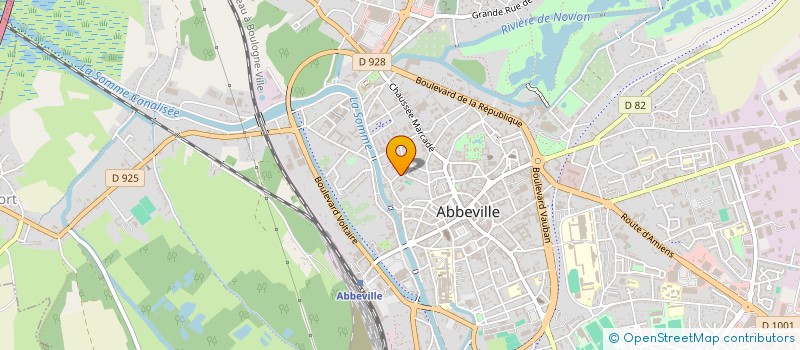 localisation de l'entreprise AFTER S à ABBEVILLE