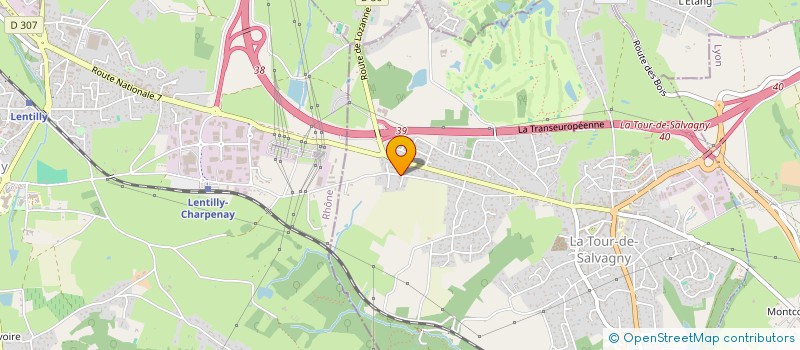 localisation de l'entreprise AFTER THE OUTBREAK  LA TOUR-DE-SALVAGNY