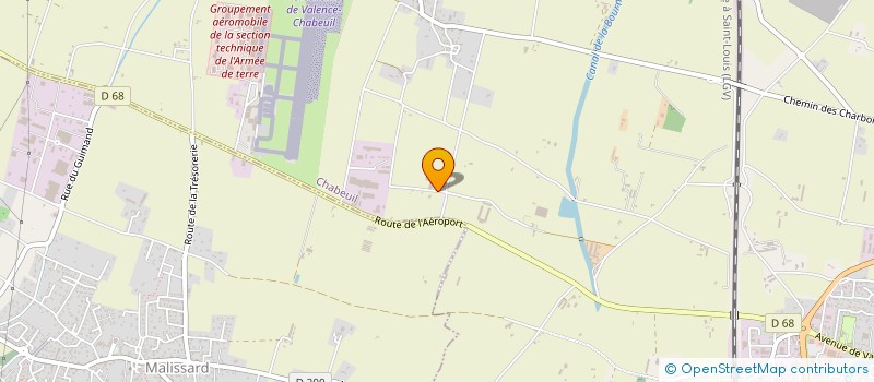 localisation de l'entreprise AFTER WORK à CHABEUIL