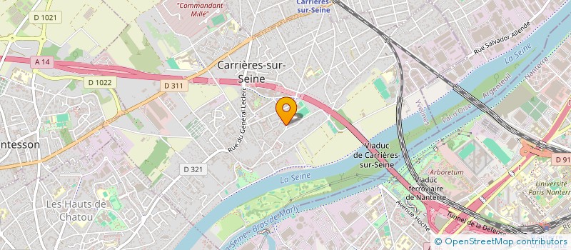 localisation de l'entreprise AFTERLAD  CARRIERES-SUR-SEINE