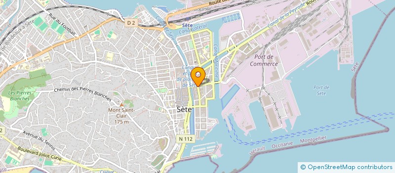 localisation de l'entreprise AFTERWORK à SETE