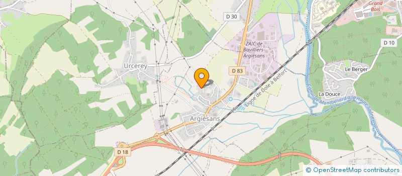 localisation de l'entreprise AFTERWORK à ARGIESANS