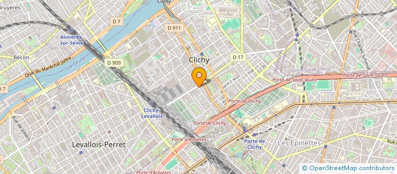 localisation de l'entreprise AFTM MOTORS à CLICHY