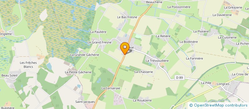 localisation de l'entreprise AFTP  SAINT-MARS-DU-DESERT