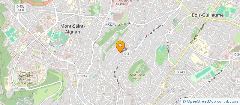 localisation de l'entreprise AFTR  MONT-SAINT-AIGNAN