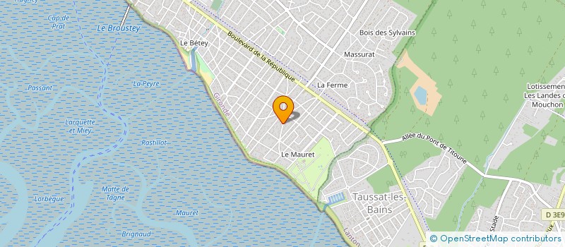 localisation de l'entreprise AFTR  ANDERNOS-LES-BAINS